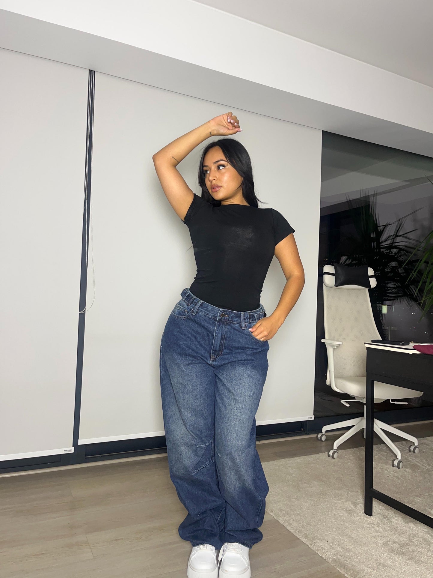 Baggy jeans Italia azul